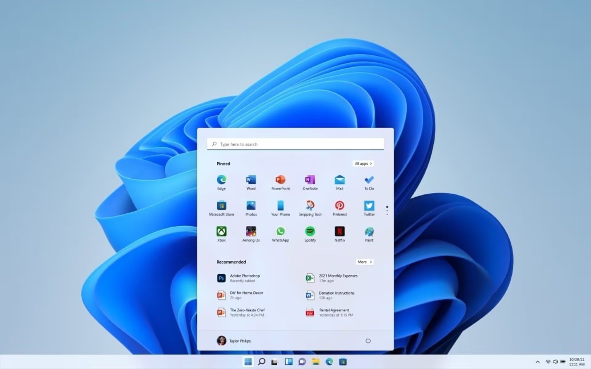 El buscador de Windows 11 ahora identifica con mayor claridad si cada resultado es una aplicación, un archivo local, una configuración o un enlace web. (MICROSOFT)
