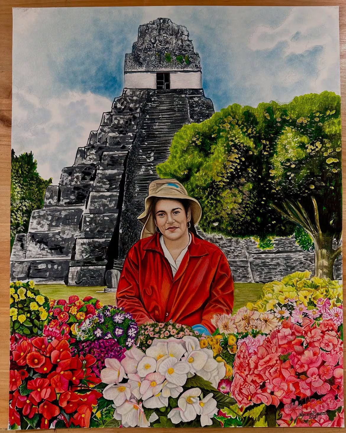 El detalle y habilidad de Alejandro es reconocido en sus redes sociales, donde se ha expuesto para viralizar su arte. (Infobae Centroamérica/Cortesía Alejandro Requena)