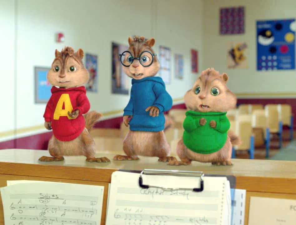 Las últimas cuatro películas de 'Alvin y las Ardillas' han recaudado 1.5 billones de dólares. (Captura de video)