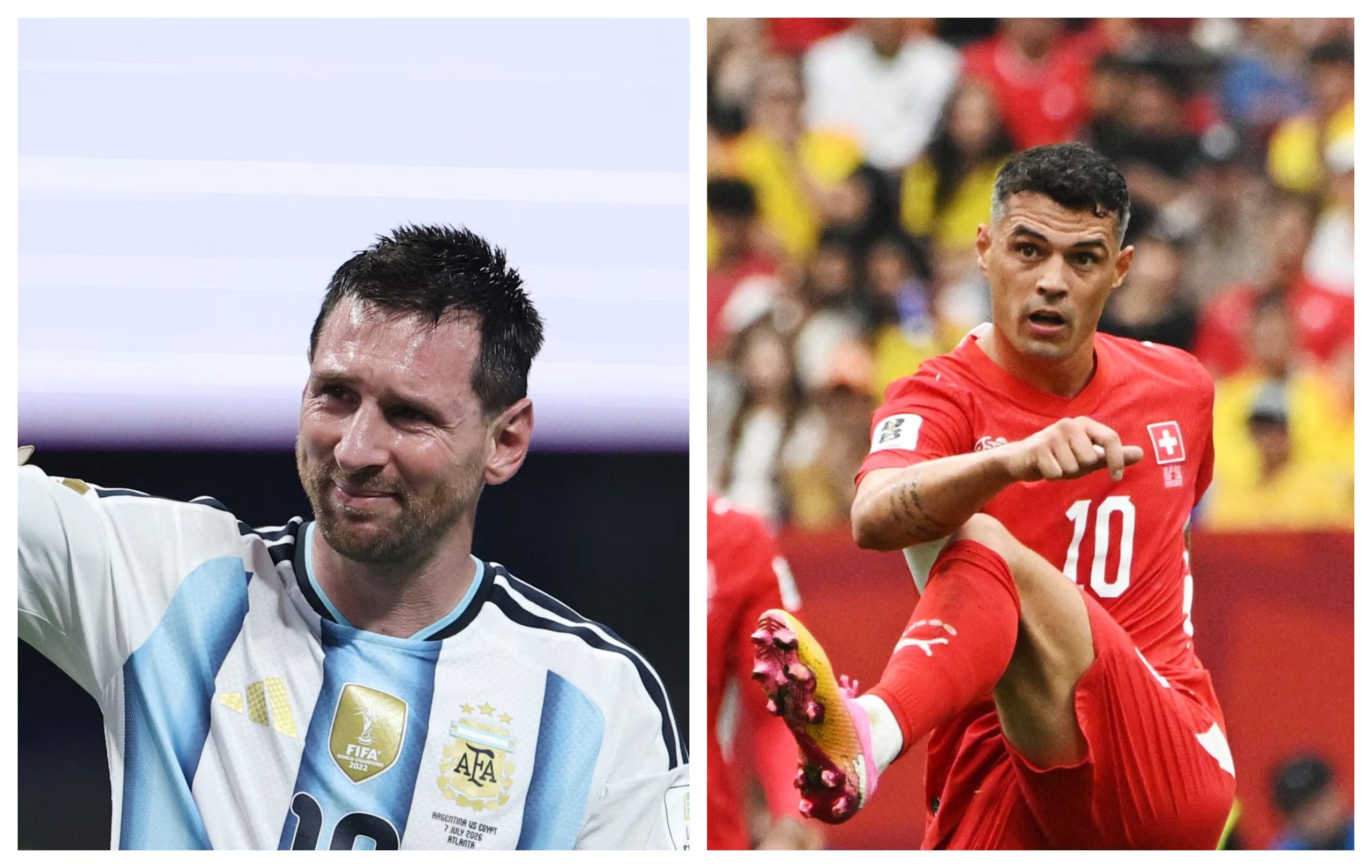 Argentina viene de remontar ante Egipto y Suiza eliminó a Colombia-crédito Simon Fearn - IMAGN IMAGES via Reuters/Amanda Perobelli