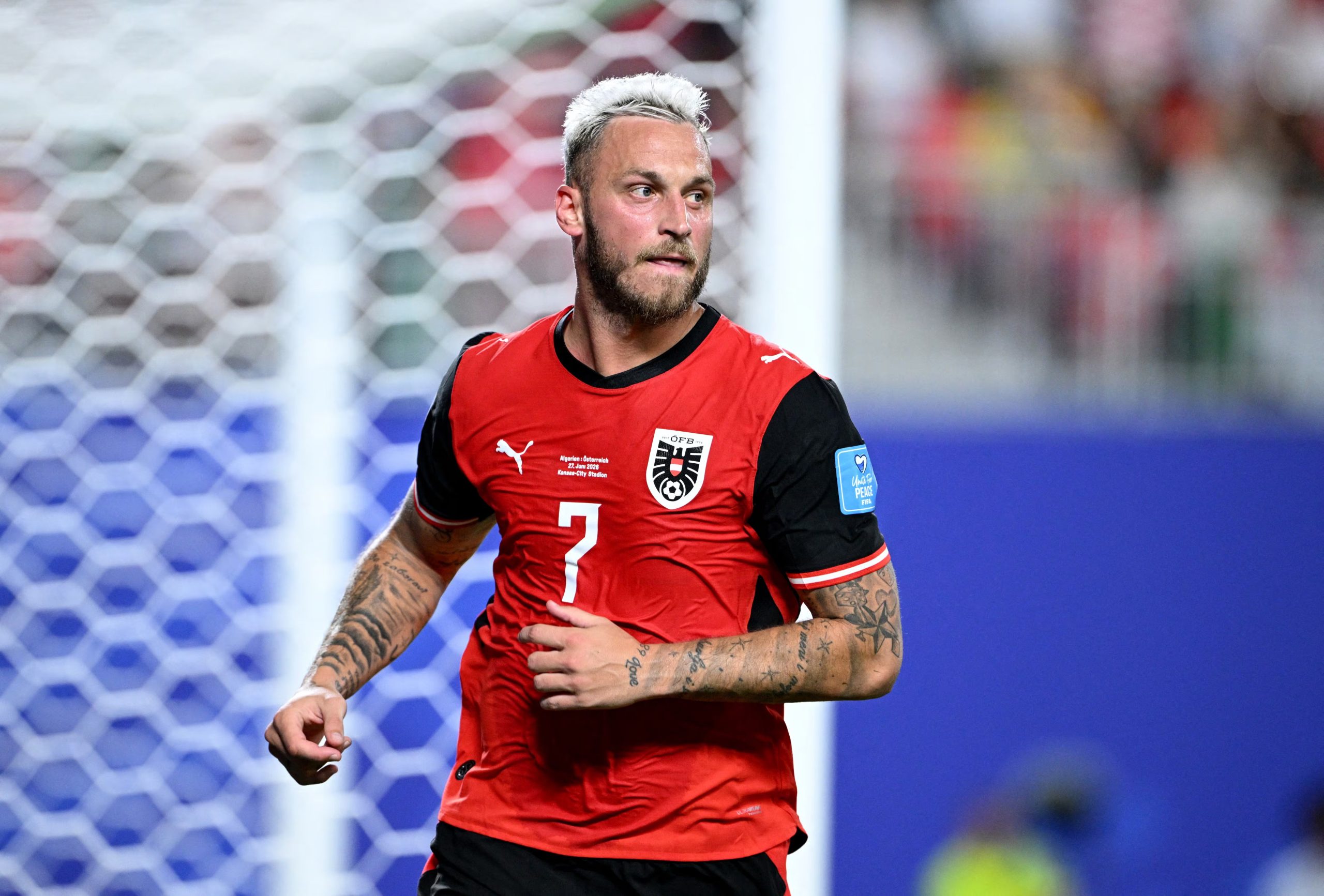 El jugador de Austria Marko Arnautovic (REUTERS/Annegret Hilse)
