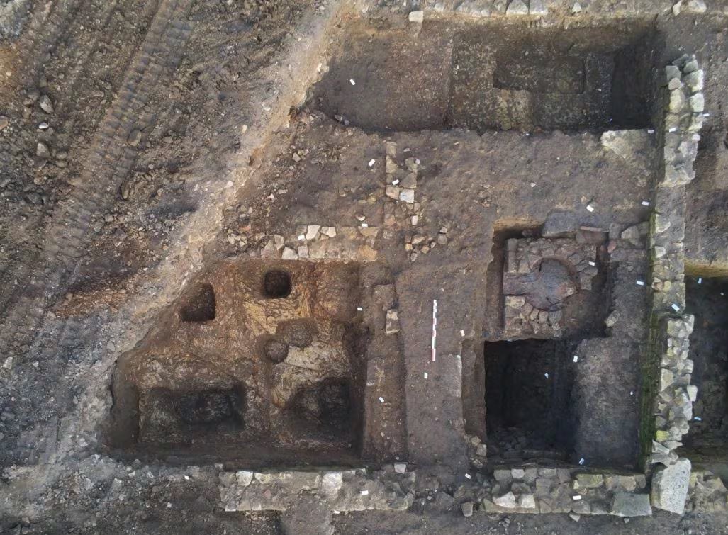 El hallazgo en el noreste de Francia permitió reconstruir la evolución de Senon desde una aldea gala hasta una ciudad romana (Anthony Robin, Inrap)


