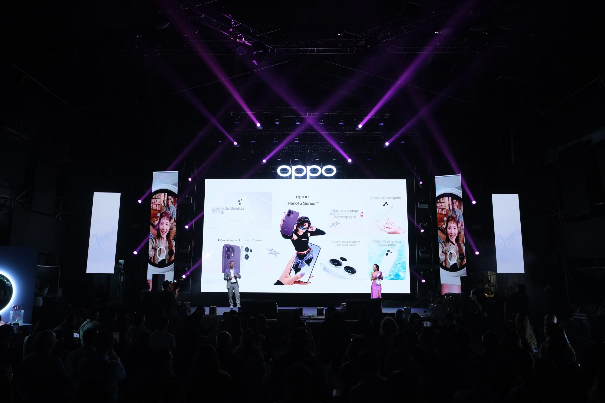 La Serie Reno16 de OPPO fue lanzada durante el Reno Universe Festival en Maloka City Hall. 
(OPPO)