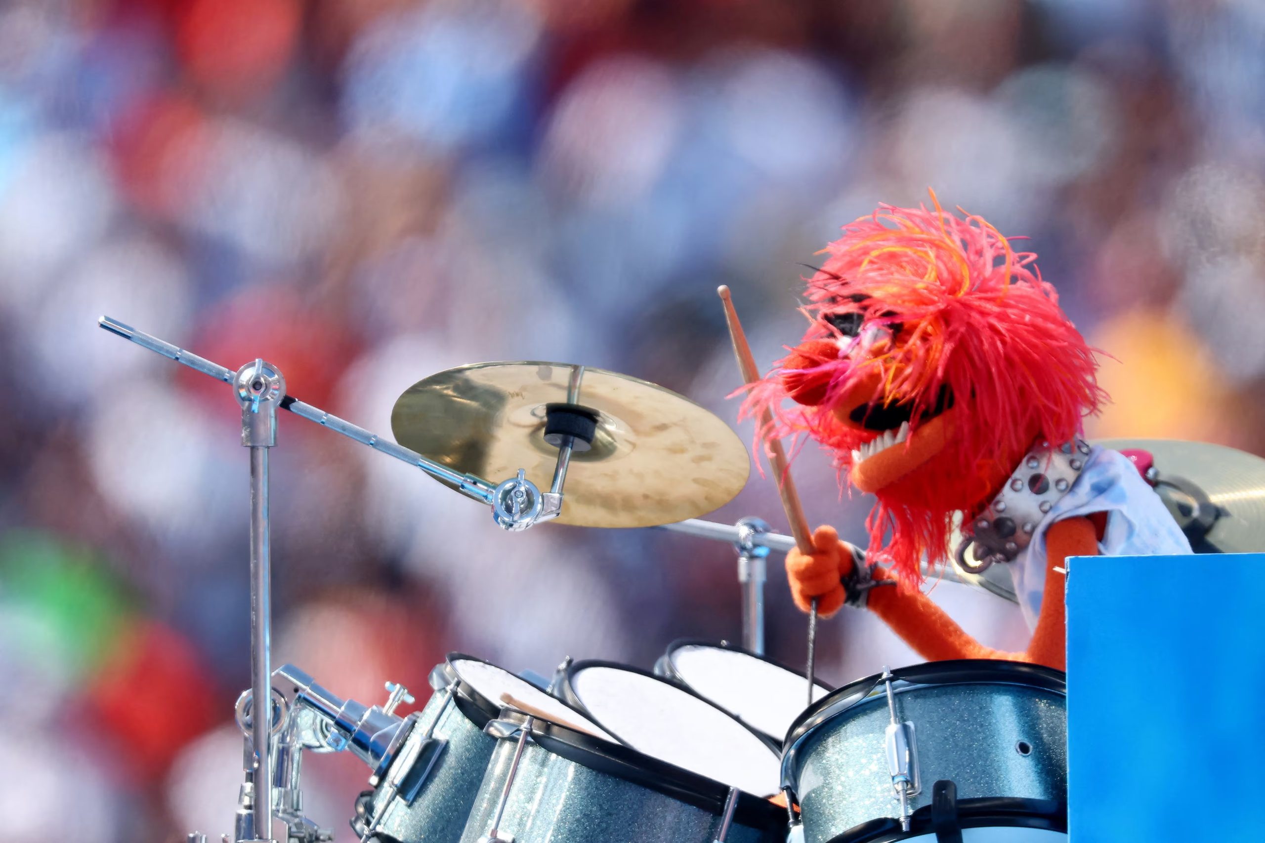 Los Muppets durante el show (IMAGN IMAGES via Reuters/Vincent Carchietta)