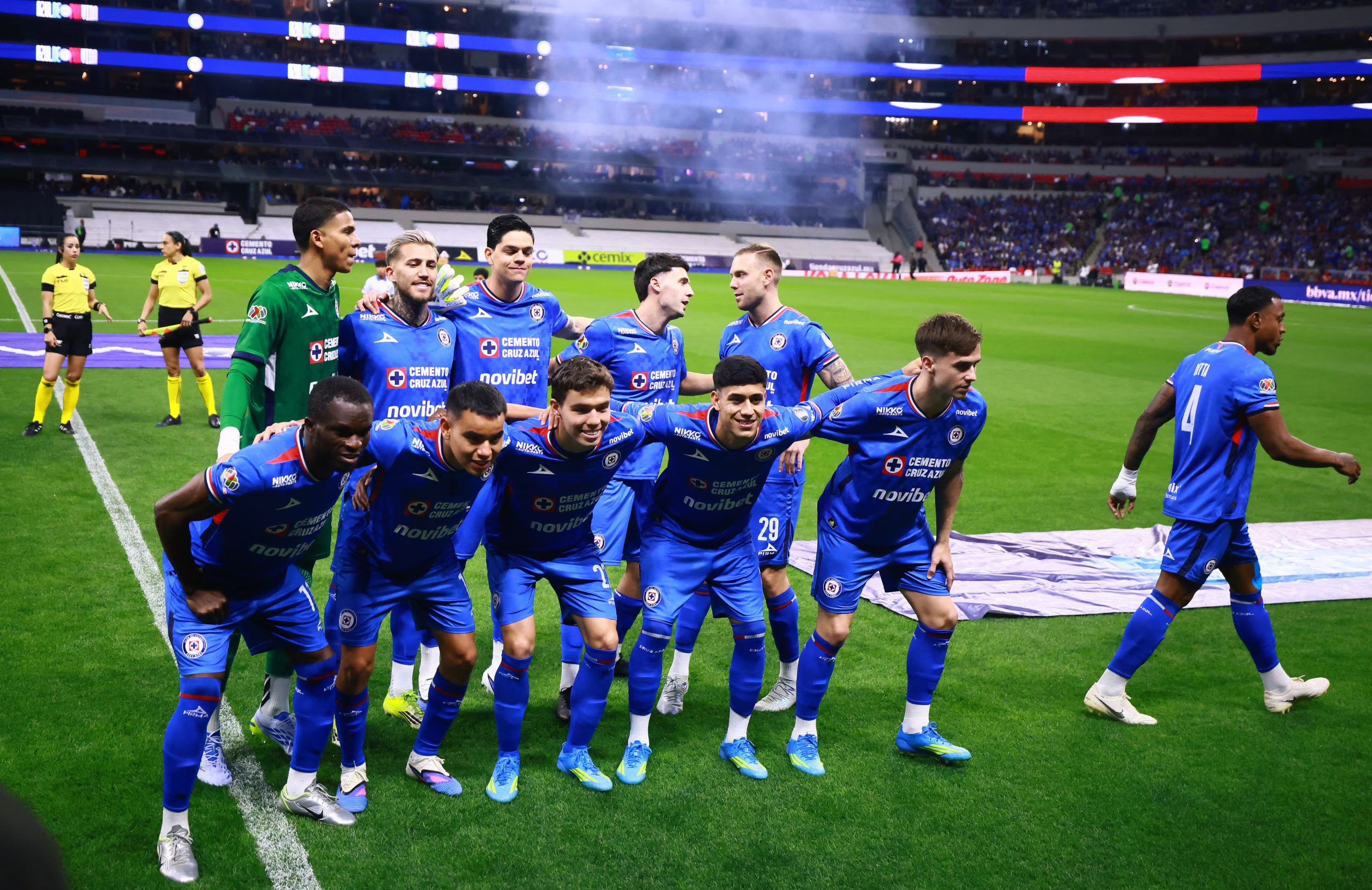 El primer encuentro programado para el regreso del Estadio Azteca a la Liga MX será en la Jornada 2 cuando Cruz Azul reciba a Puebla. REUTERS/Eloisa Sanchez