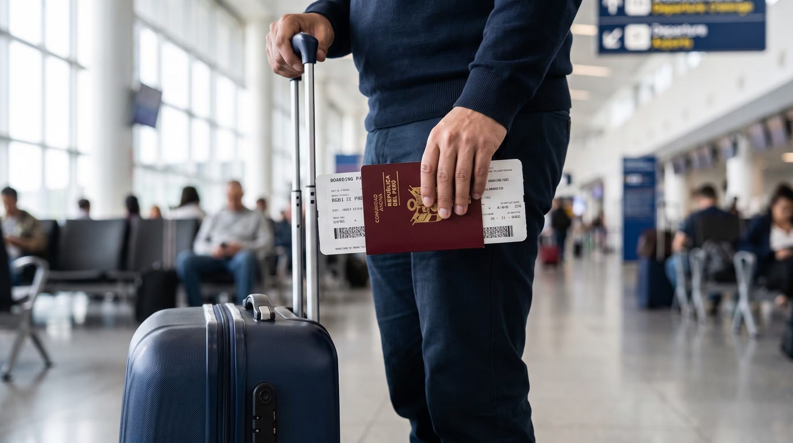 Es importante llevar documentos como el pasaporte en caso de fallos en la tecnología. (Imagen Ilustrativa Infobae)