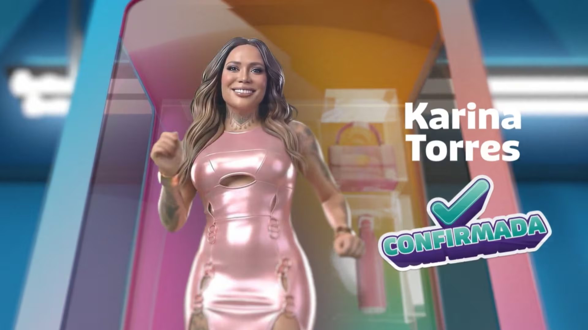 Karina Torres reaccionó en una transmisión en vivo y dice que no sabía que Fede Vigevani sería parte del elenco del reality.