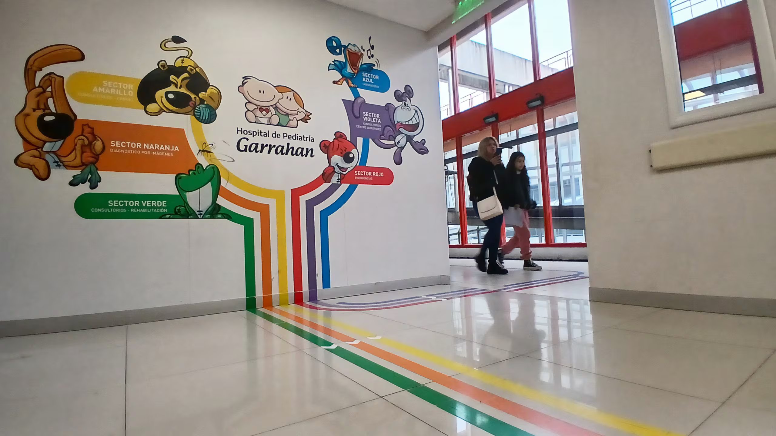 El Hospital de Pediatría Juan Garrahan de Buenos Aires fue uno de los centros donde se hizo el ensayo clínico/ Maximiliano Luna