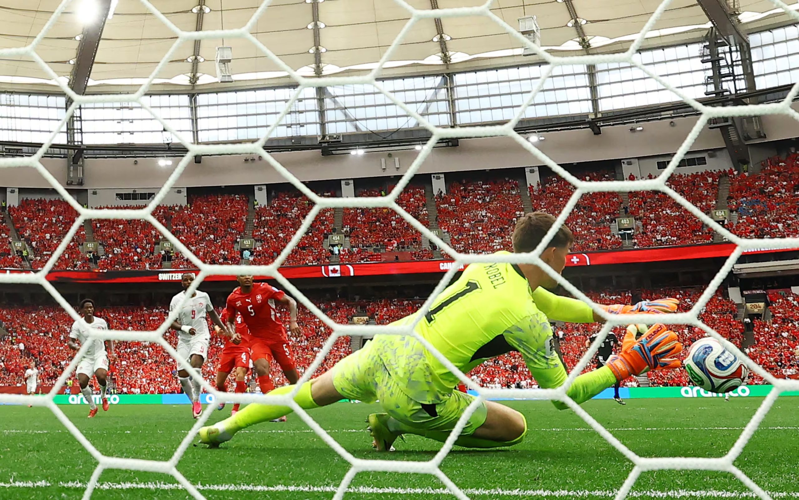 EL BC Place recibió siete partidos, cinco de fase de grupos y dos de eliminación directa - crédito Lee Smith/REUTERS