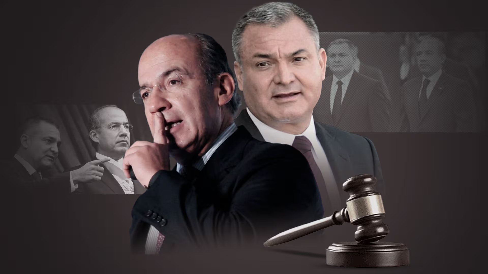 García Luna aseguró que la relación con Calderón era estrictamente laboral.