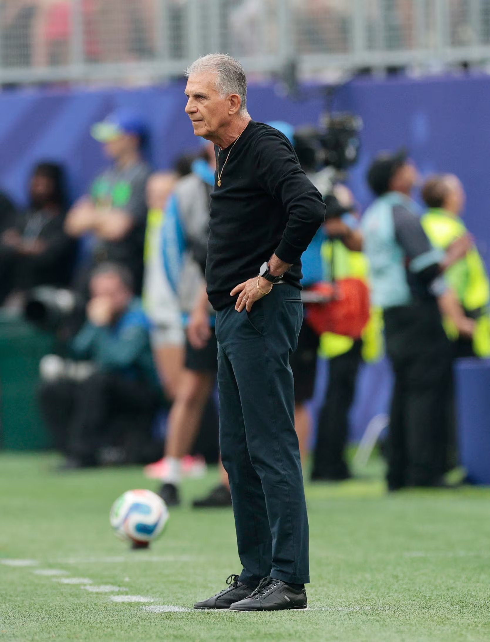 Queiroz explicó que fue un orgullo para él trabajar en Colombia-crédito Brian Snyder/REUTERS