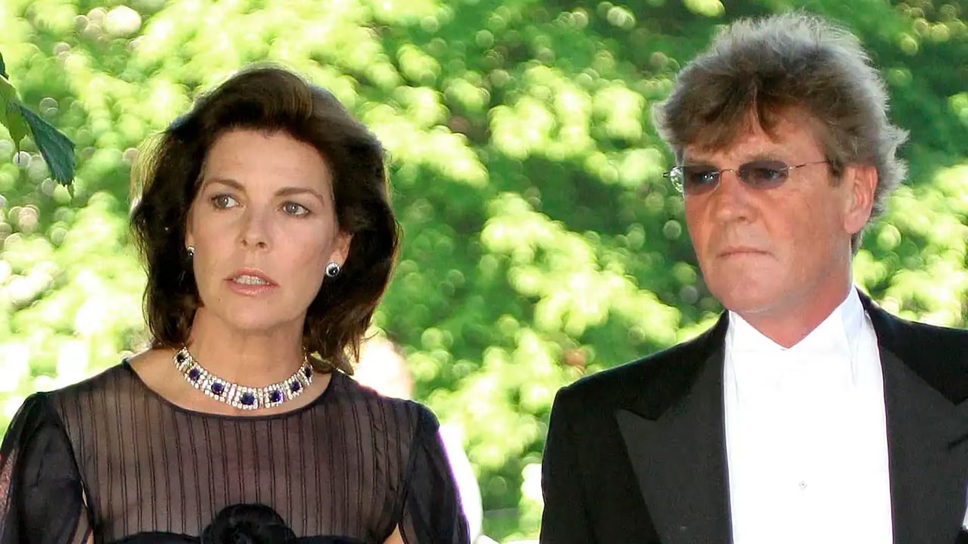 Carolina de Mónaco junto a su tercer marido, Ernesto de Hannover