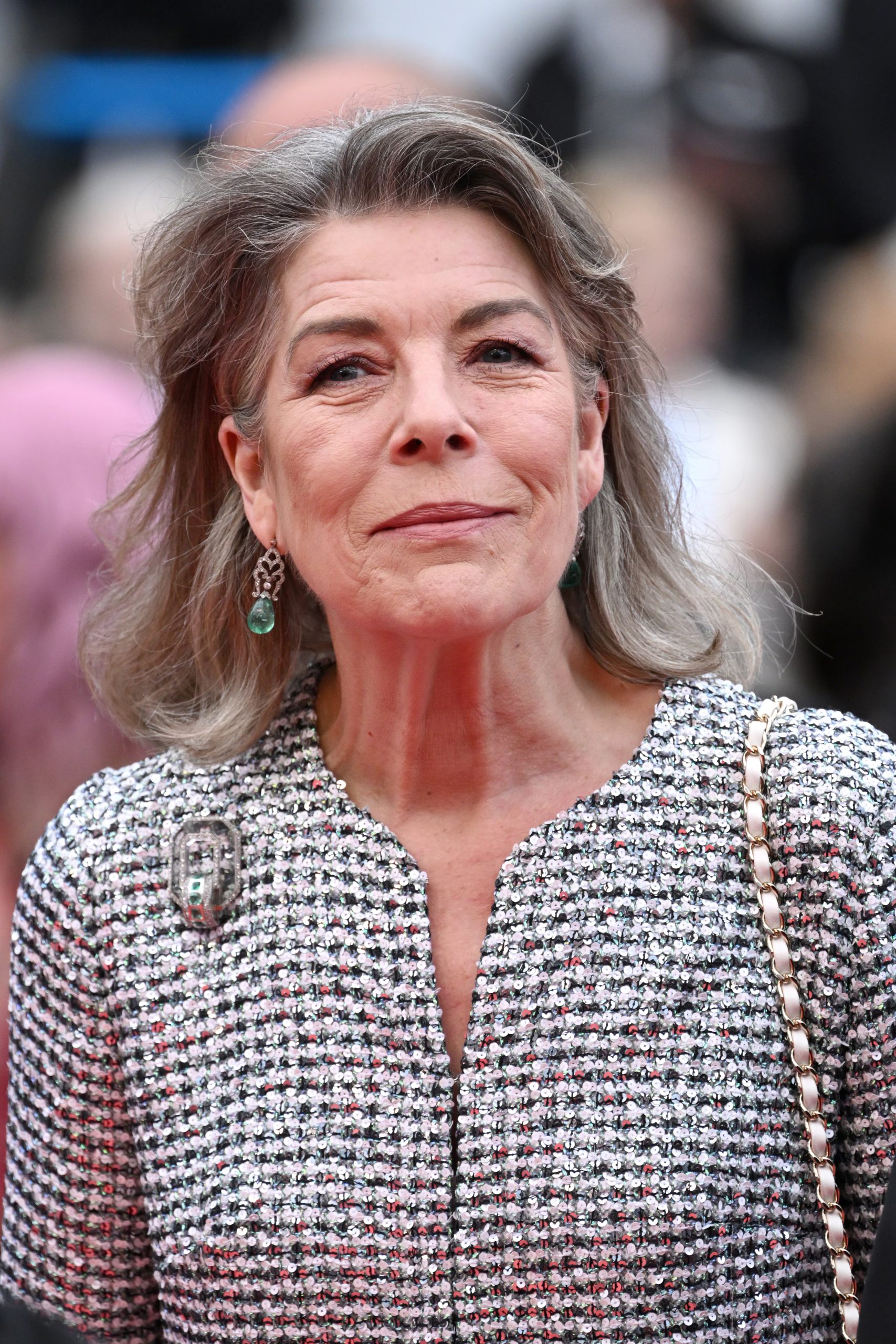Carolina de Mónaco en el festival de Cannes de 2023. (Lionel Hahn/Getty Images)