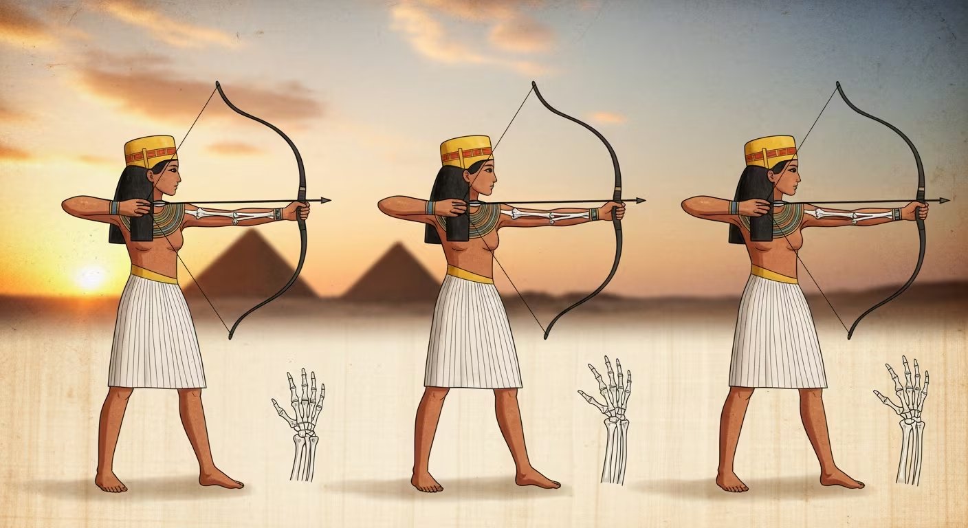 Ser princesa en el antiguo Egipto no garantizaba una vida sin dolor: los huesos muestran fracturas, pérdida ósea y estrés físico desde la infancia (Imagen Ilustrativa Infobae)