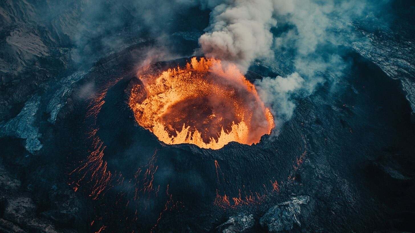 La Universidad de Maguncia ensaya en Vulcano drones con sensores para medir sustancias químicas y analizar el impacto de las emisiones volcánicas en la atmósfera (Imagen Ilustrativa Infobae)