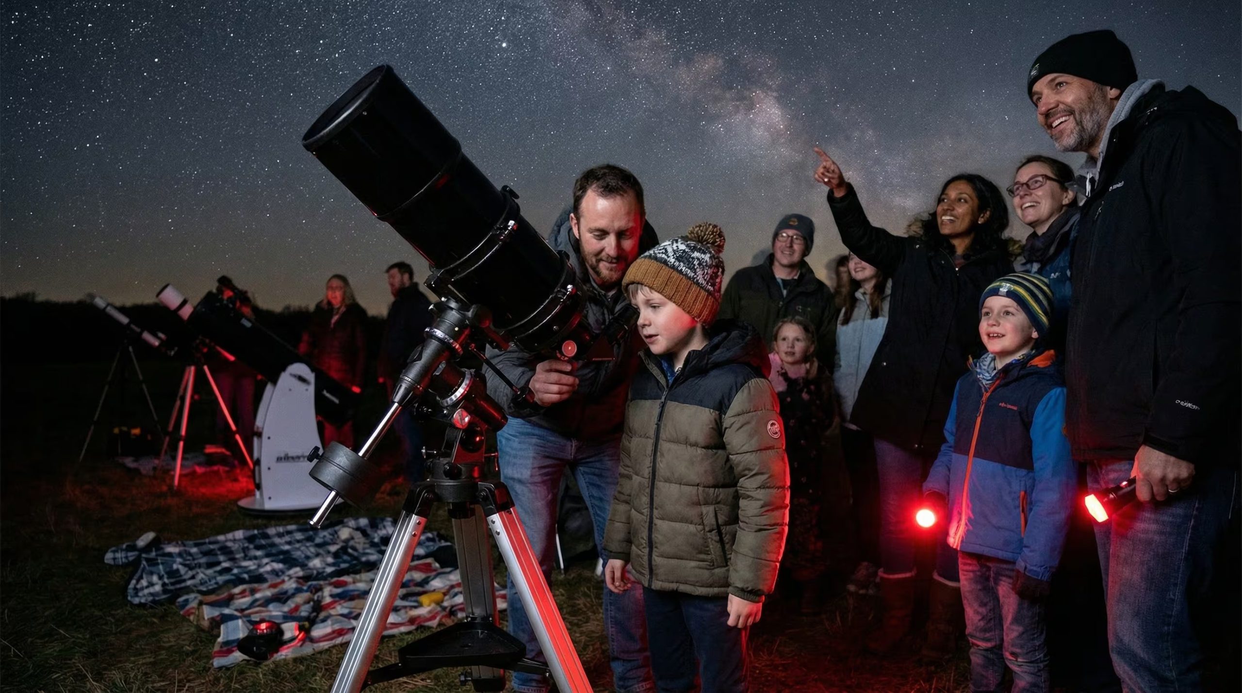 Los propietarios controlan sus telescopios a distancia desde una computadora y capturan imágenes de alta resolución del cielo visible desde Texas (Imagen Ilustrativa Infobae)