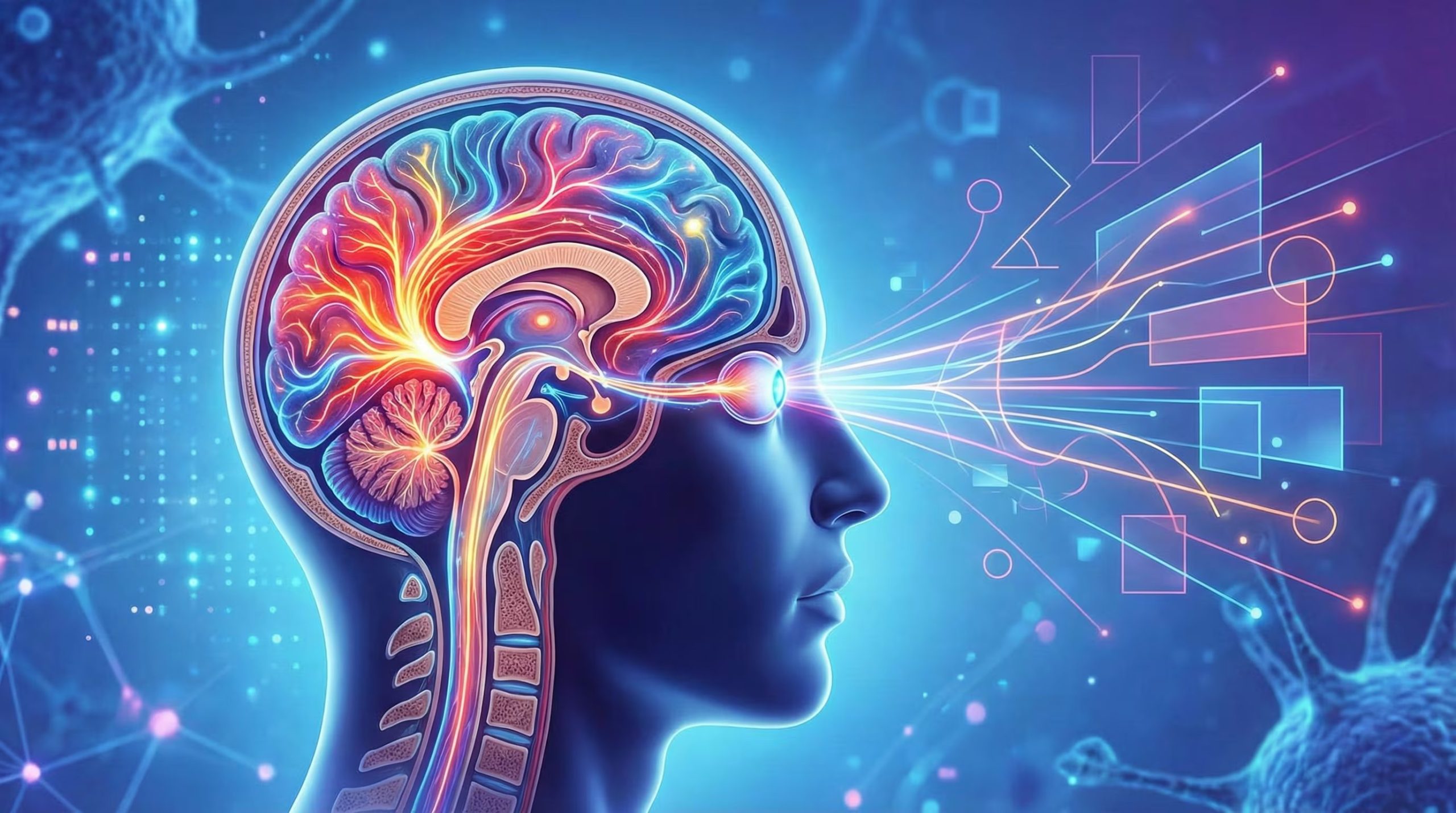 Los modelos computacionales detectaron más información sobre la ubicación de los objetos en la corteza temporal inferior después del entrenamiento visual (Imagen Ilustrativa Infobae)