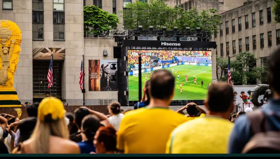 La Fan Village de Rockefeller Center y los soccer bars de Nueva York funcionaron como alternativas gratuitas para seguir la final del Mundial 2026 fuera de Central Park
