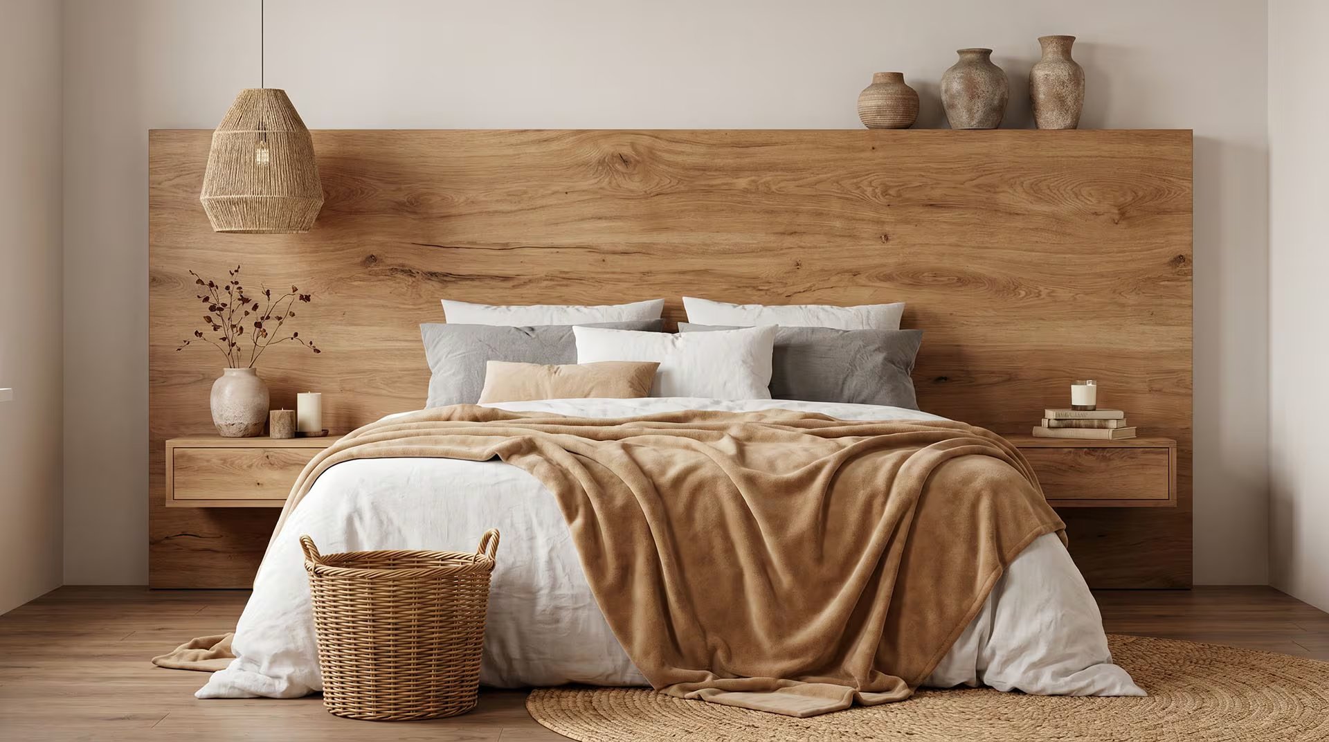 Textiles naturales, madera y tonos tierra conforman el refugio ideal para quienes buscan el confort sensorial de Tauro