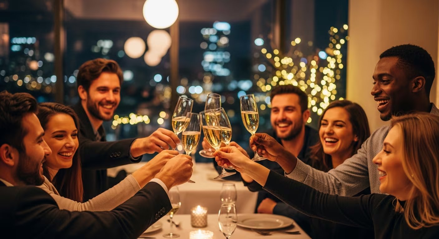 Compartir una botella en casa o en un restaurante realza la experiencia de celebrar la amistad (Imagen Ilustrativa Infobae)