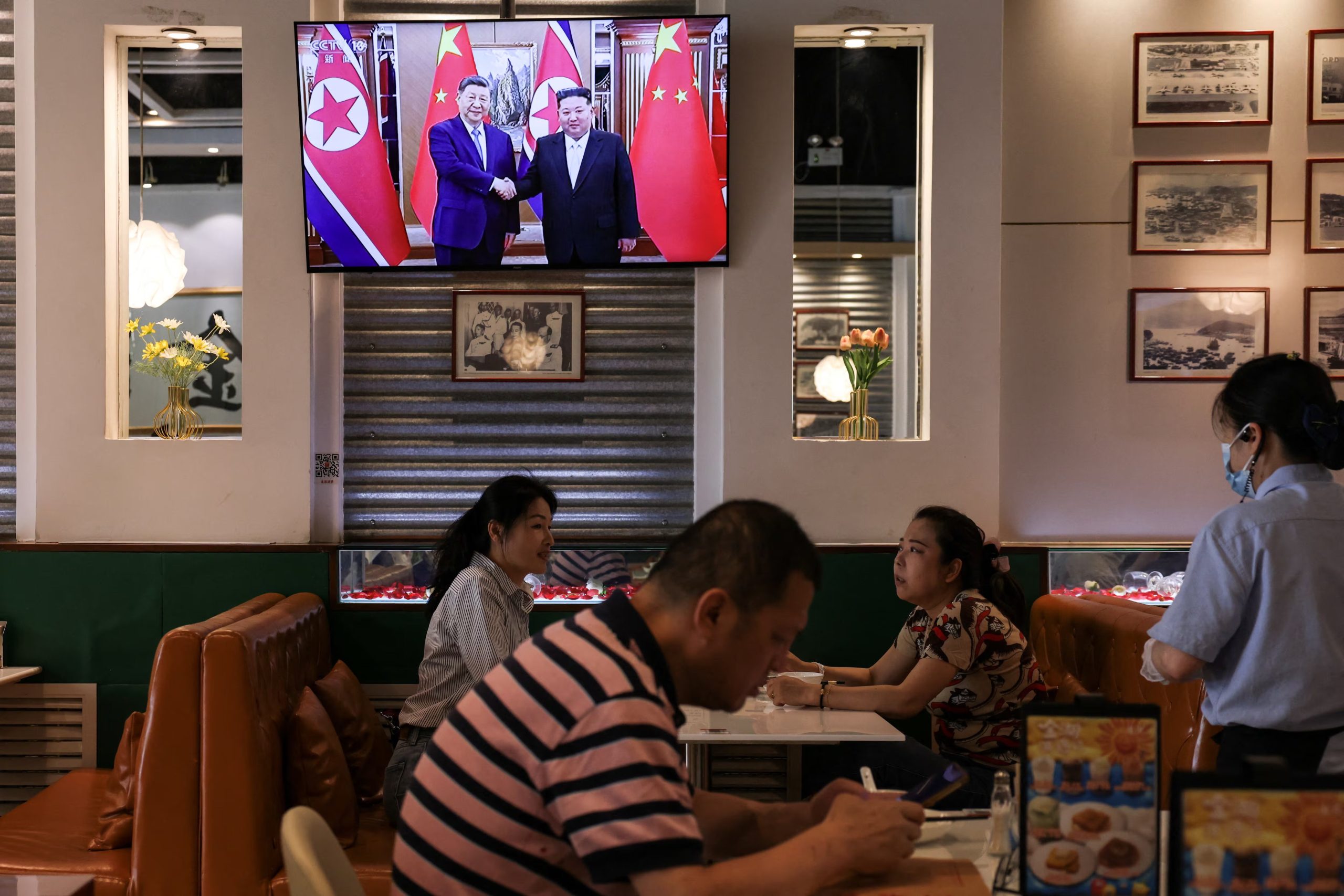 A través del uso de la tecnología, el régimen de Kim también busca controlar a su población (REUTERS/Tingshu Wang)
