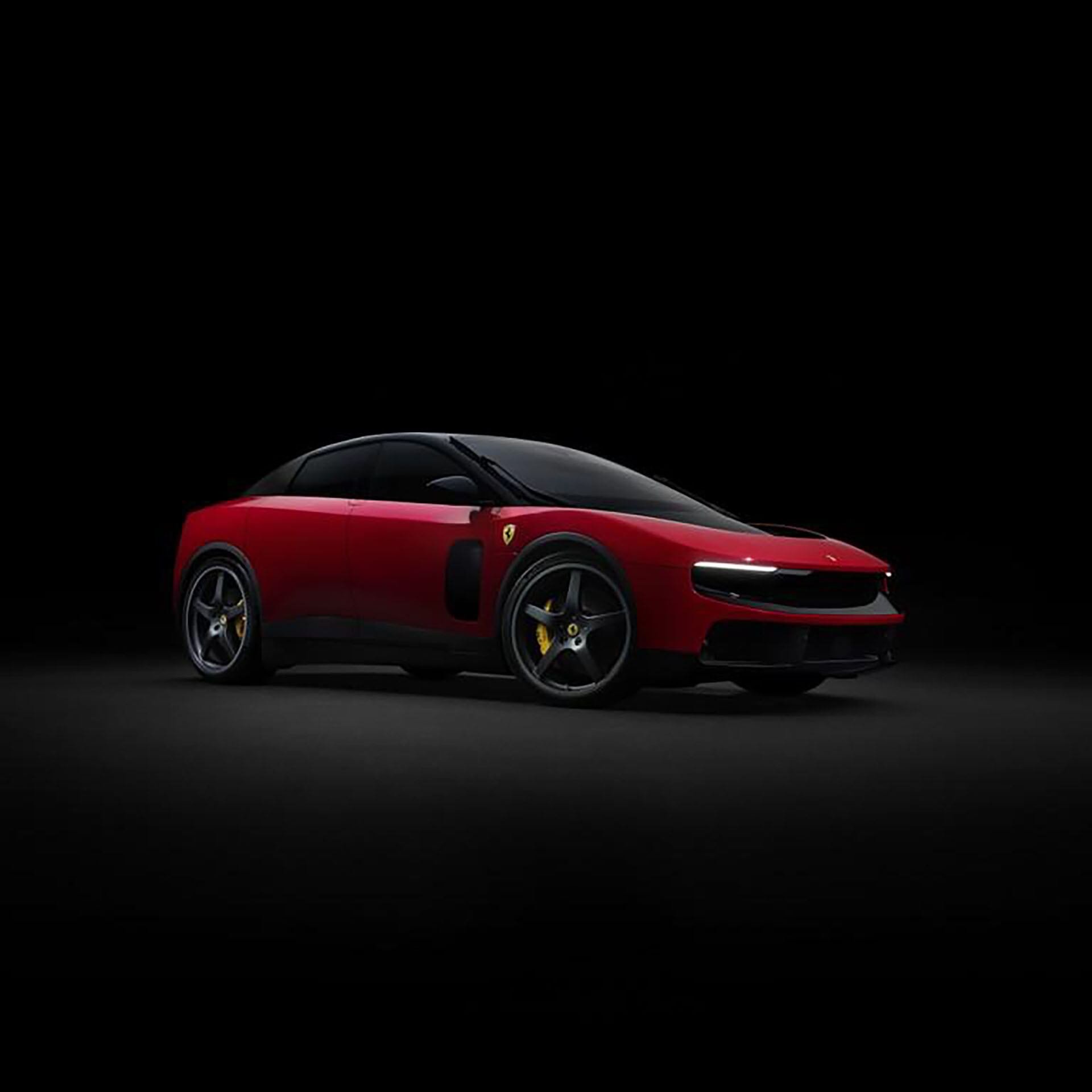 Nueva Ferrari Luce, 100 % eléctrica, alumbrada con polémica.