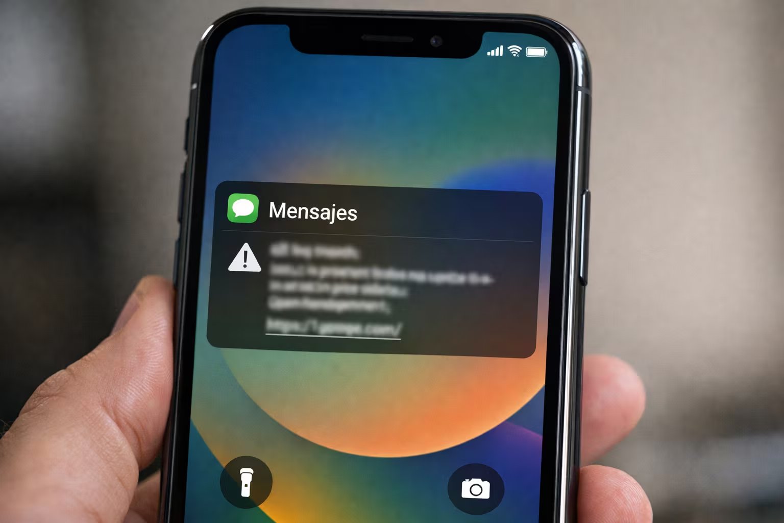 Los enlaces desconocidos o abreviados en un SMS pueden llevar a sitios falsos que imitan bancos, empresas de servicios y tiendas en línea. (Imagen Ilustrativa Infobae)