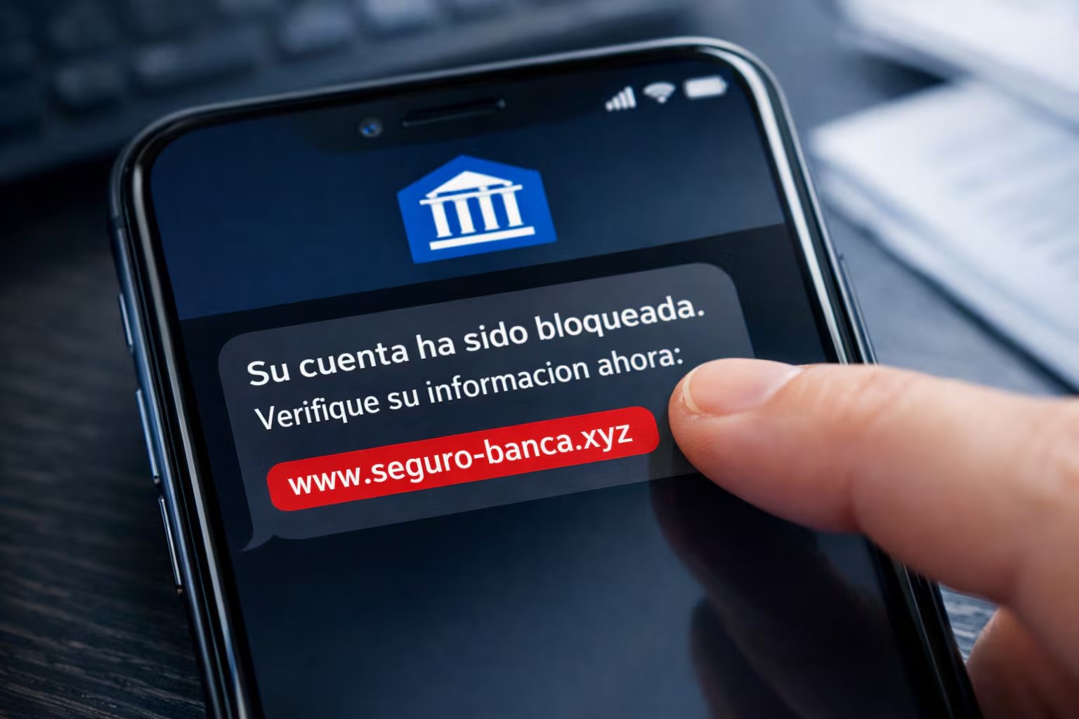 Los sitios creados para la estafa por SMS pueden pedir números de cuenta, contraseñas, datos de tarjetas y hasta números de Seguro Social. (Imagen Ilustrativa Infobae)