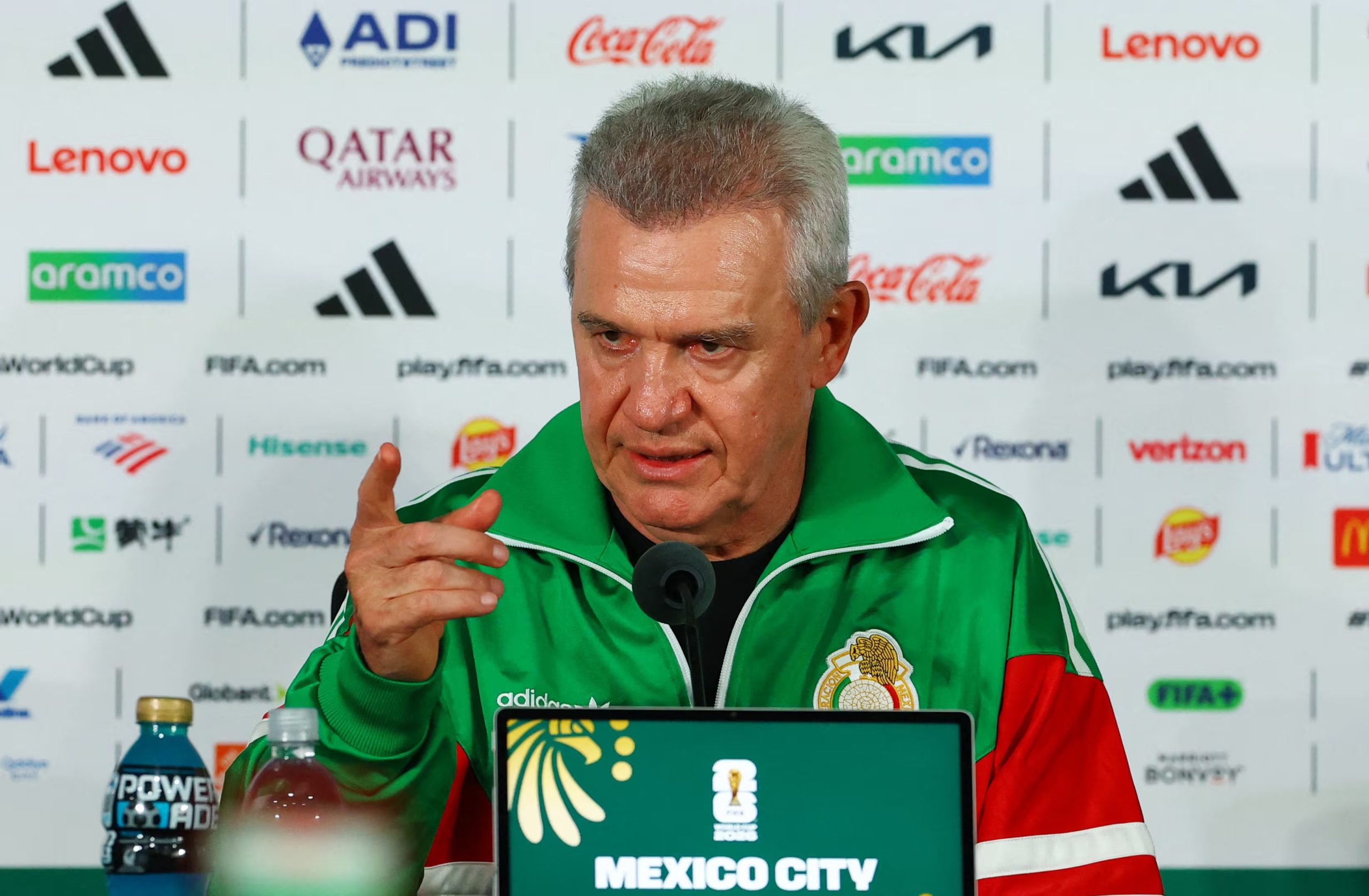Javier Aguirre estuvo en ruda de prensa de cara al México vs Inglaterra. REUTERS/Henry Romero