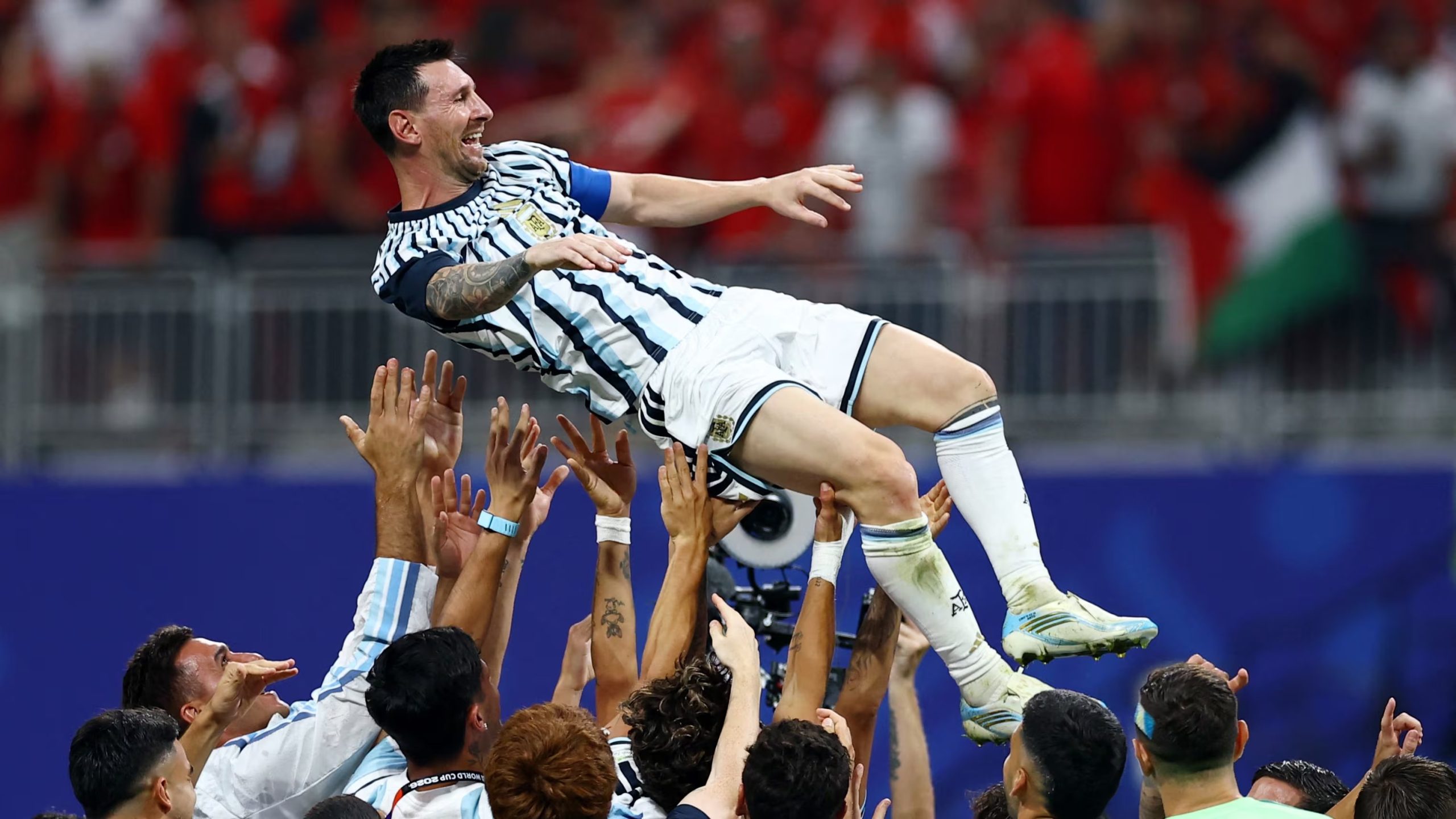 Messi lidera la tabla de goleadores de goleadores en los Mundiales (Reuters)