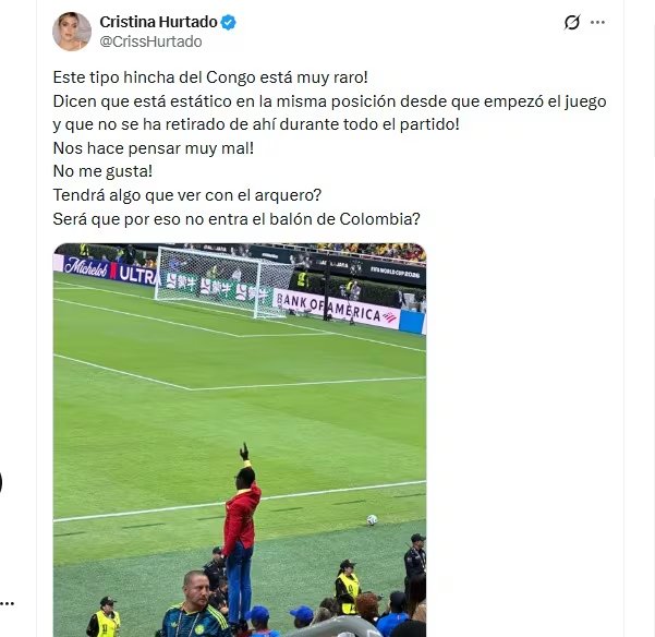 Esta fue la publicación que generó la polémica en Colombia - crédito @CrissHurtado/X