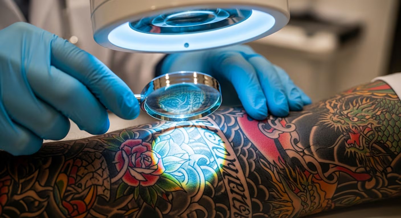 Los estudios sobre tatuajes y cáncer no son concluyentes en humanos, aunque análisis de laboratorio, animales y un estudio observacional evaluaron posibles riesgos de melanoma (Imagen Ilustrativa Infobae)