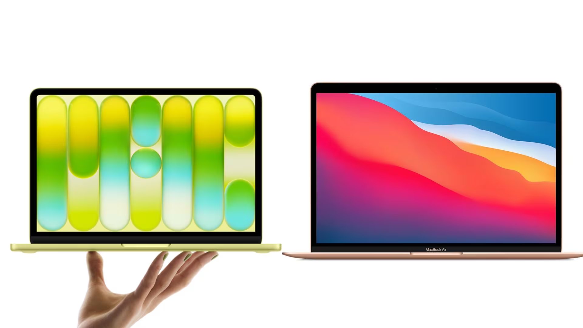 Monitores externos y puertos son la diferencia práctica entre MacBook Neo, Air M5 y Pro - (Fotocomposición Infobae)