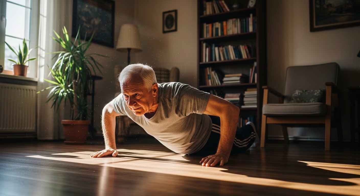 Un estudio de Aging Cell mostró que hacer ejercicio tres veces por semana durante un año mejoró la resistencia, la velocidad y la fuerza muscular en adultos mayores (Imagen Ilustrativa Infobae)