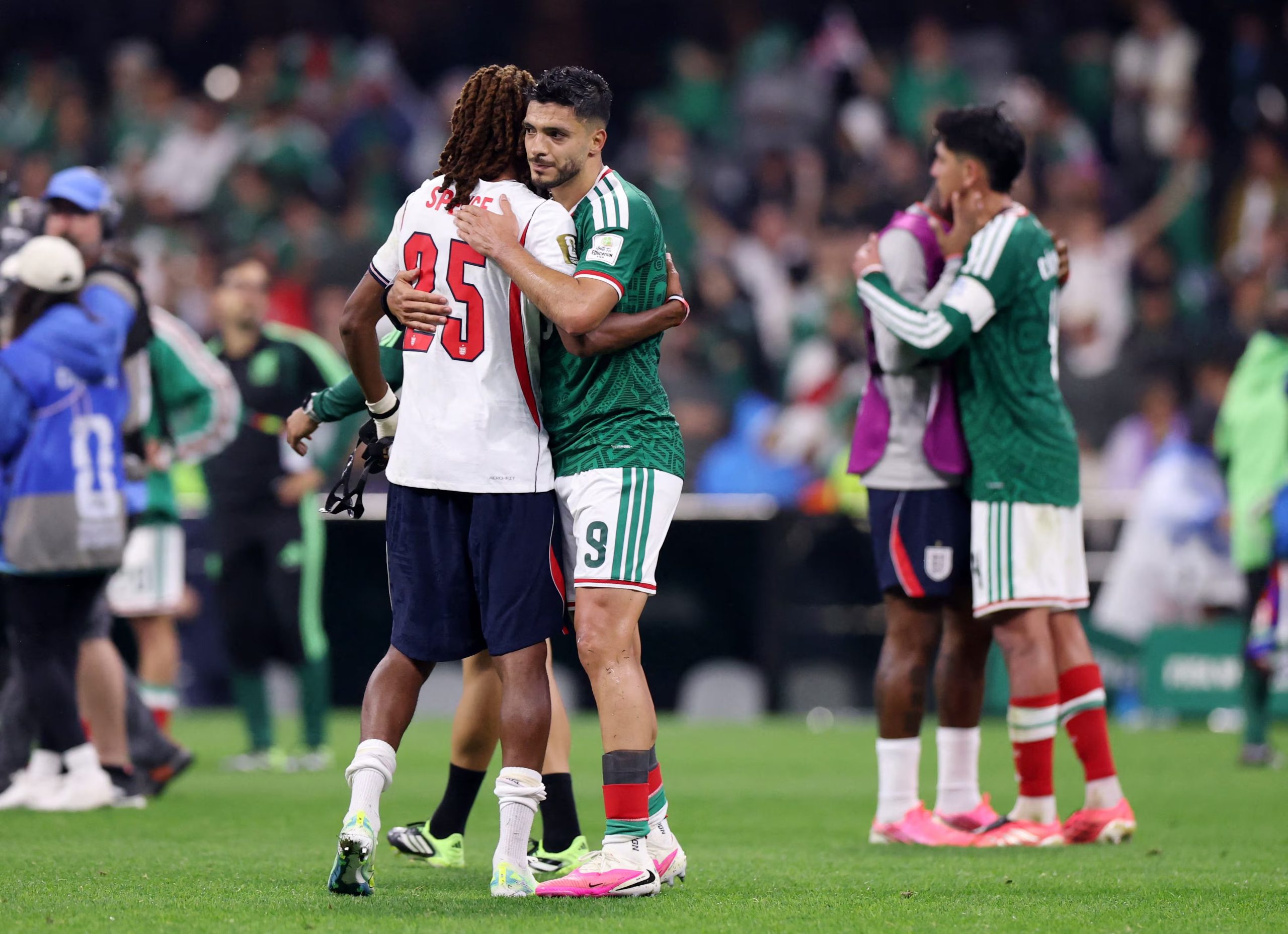 La Selección Mexicana termina su participación en el Mundial 2026 tras caer en octavos de final ante Inglaterra en el Estadio Azteca. REUTERS/Raquel Cunha