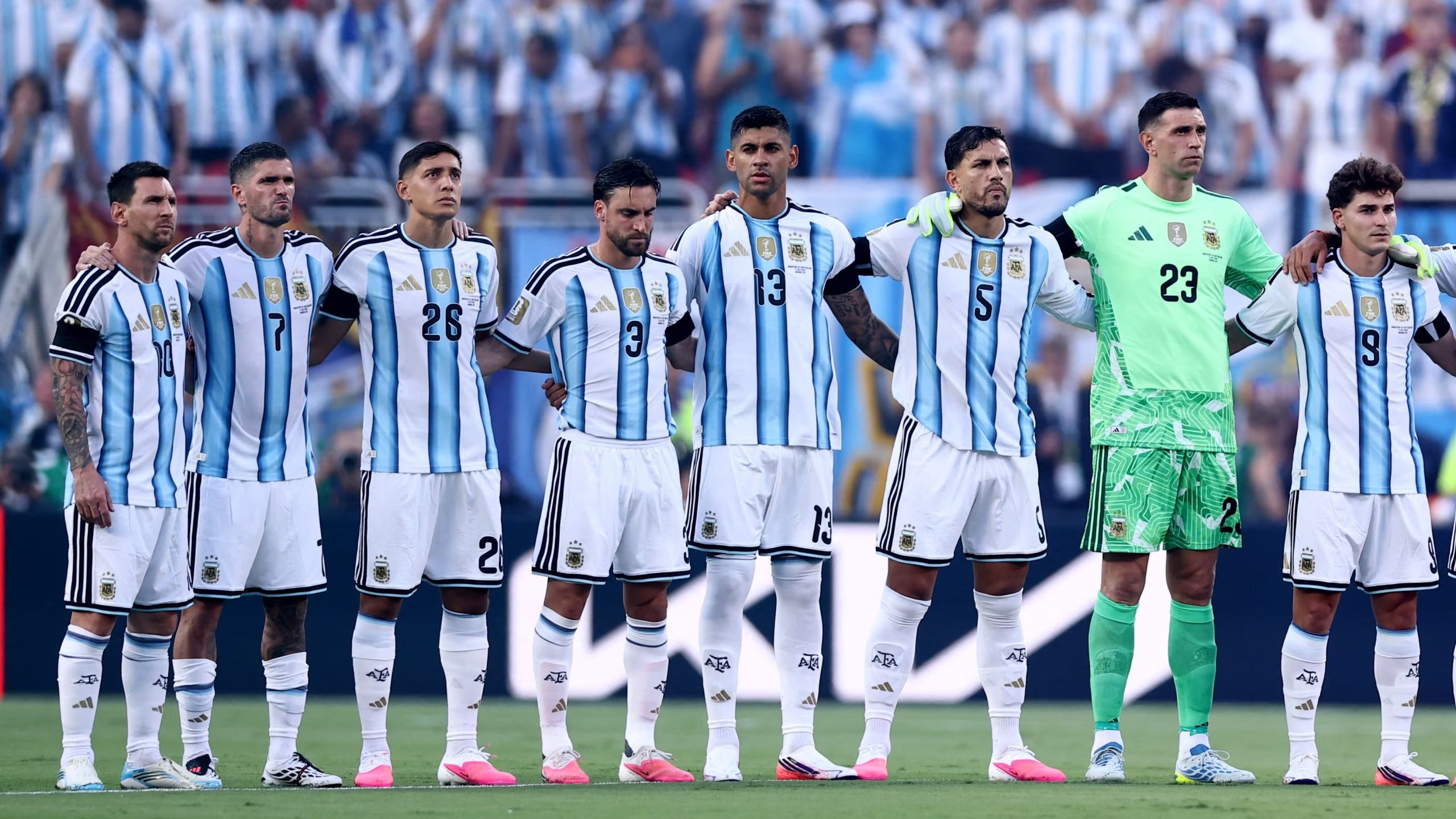 El campeón del Mundial 2026 recibirá 50 millones de dólares, 8 millones más que lo que cobró Argentina por ganar Qatar 2022
(REUTERS/Lee Smith)