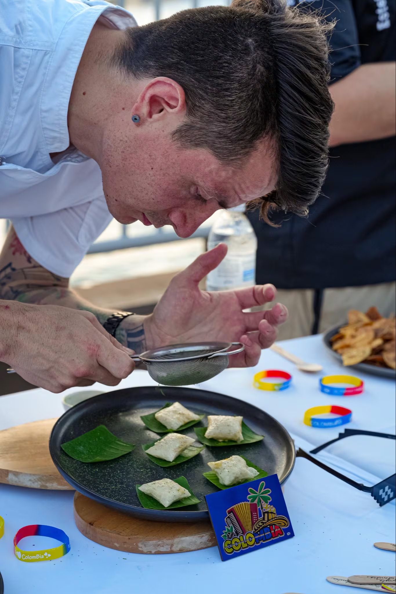Bolivia y Perú se sumaron este año a la Cumbre Continental de Gastronomía de América y ampliaron la diversidad de sabores y técnicas compartidas. (Foto cortesía Secretaría de Prensa de la Presidencia)