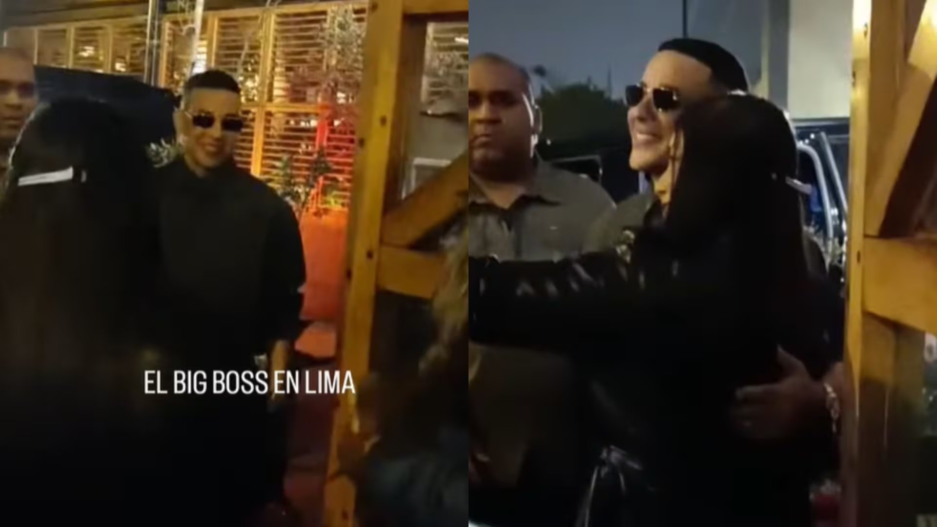 Daddy Yankee se tomó fotos con sus fans tras su llegada a Lima para probar comida peruana.