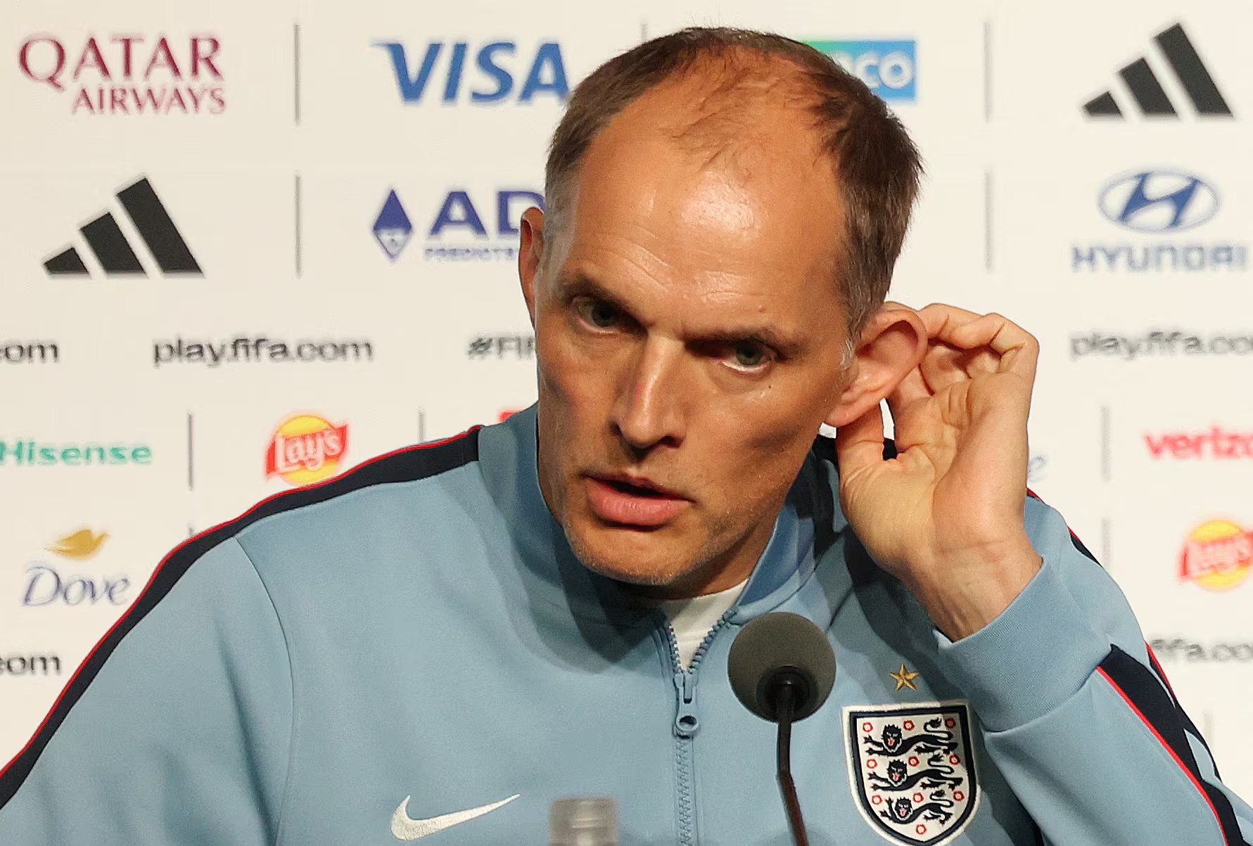 Thomas Tuchel, seleccionador de Inglaterra. (REUTERS/Siphiwe Sibeko)