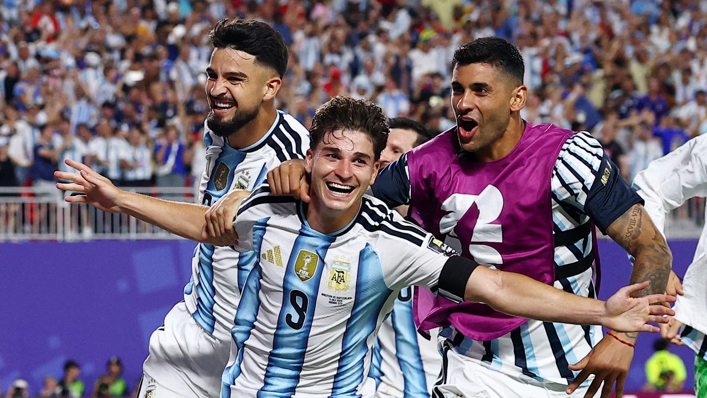 Julián Álvarez marcó su primer gol en el Mundial 2026 para desatar el partido a favor de Argentina - crédito Agustin Marcarian/REUTERS