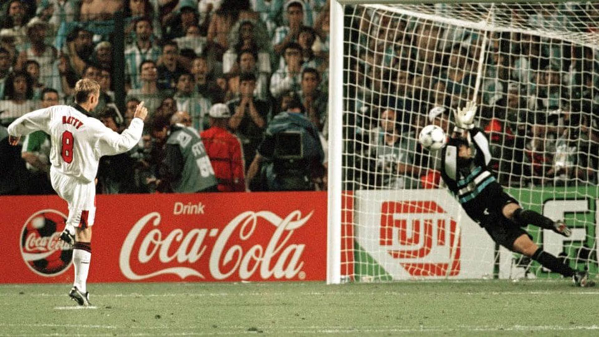 Carlos Roa detiene el penal de Batty, decisivo para avanzar en Francia 1998