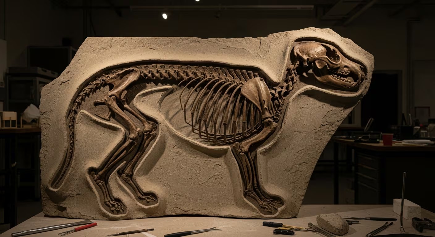 El hallazgo publicado en el Journal of Paleontology aporta datos clave sobre la evolución canina en América del Norte a partir de un perro de 30 millones de años (Imagen Ilustrativa Infobae)