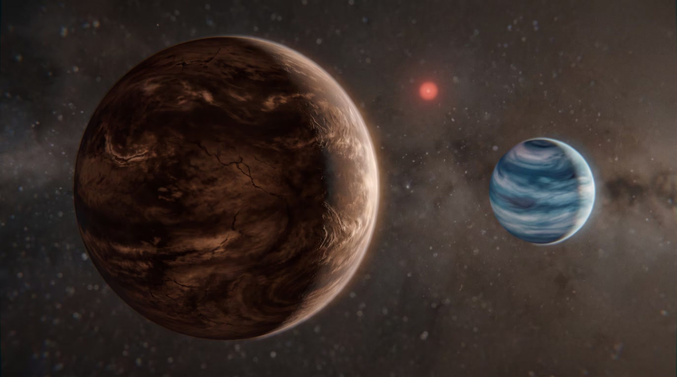 El hallazgo desafía las definiciones habituales de la astronomía, ya que el cuerpo no gira alrededor de un planeta, sino de una enana marrón (Imagen Ilustrativa Infobae)
