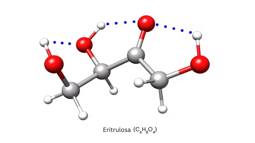 En la Tierra, la eritrulosa aparece en frutas como las frambuesas y en productos de autobronceado, nunca se había visto fuera del planeta (Jiménez-Serra et al. 2026)
