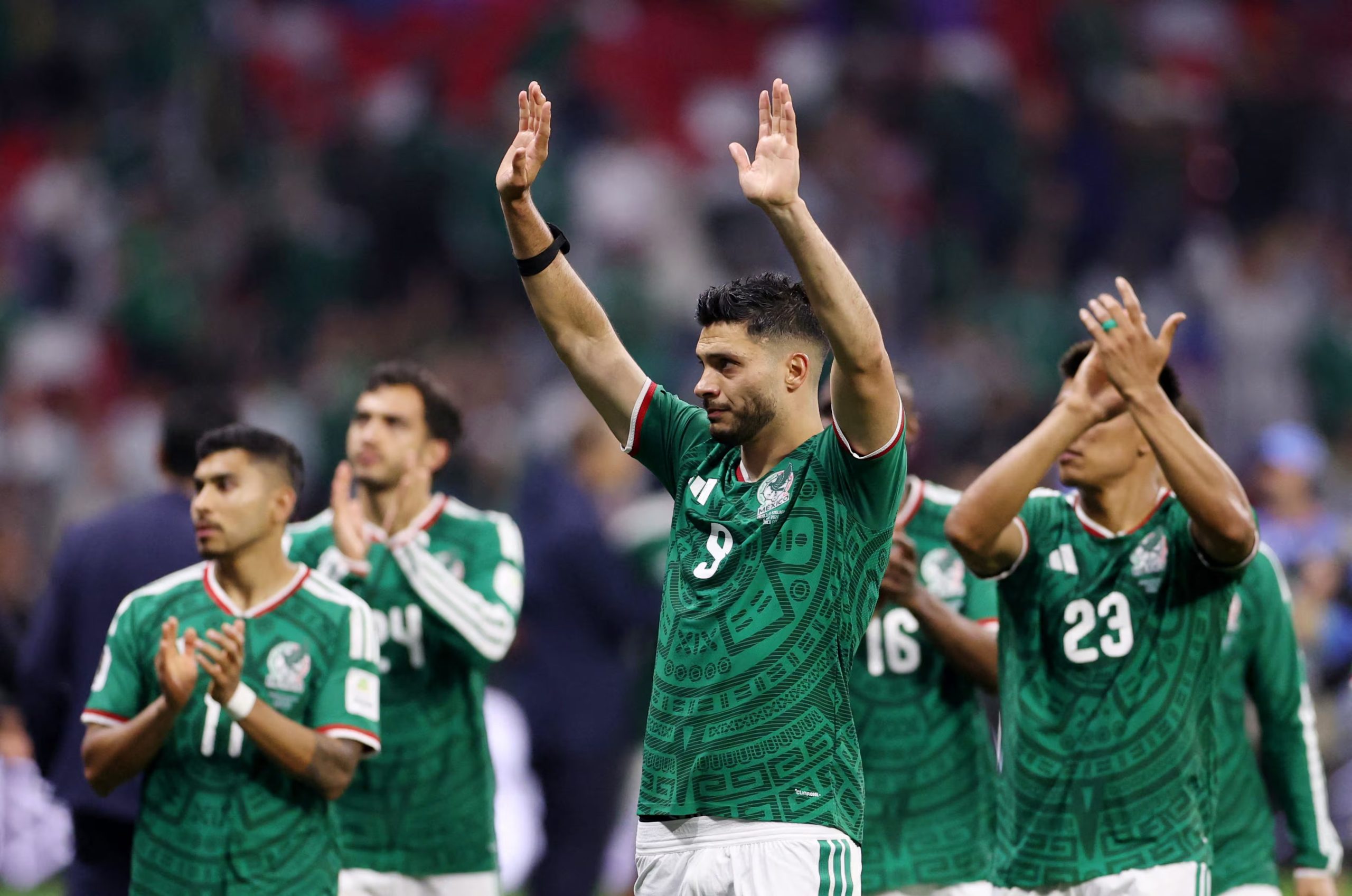 La Selección Mexicana agradeció las muestras de apoyo de la afición nacional. REUTERS/Raquel Cunha