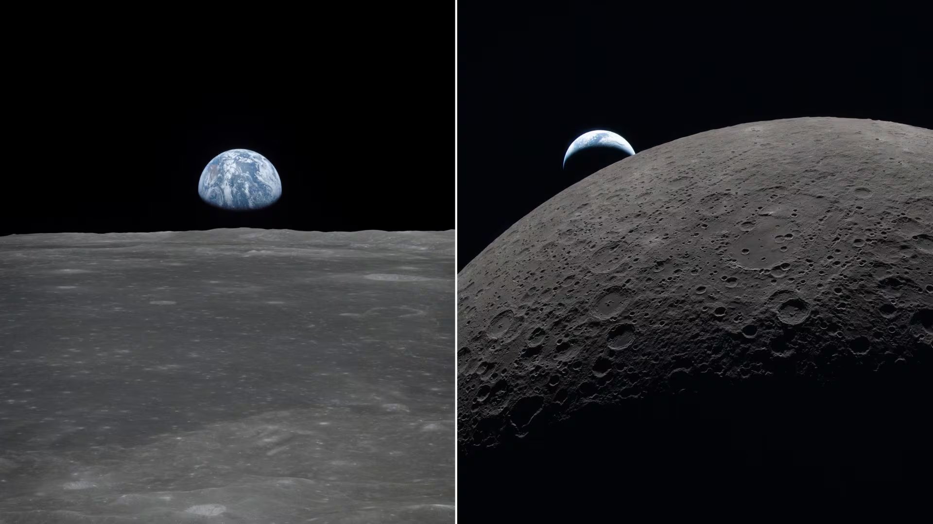 La Luna es el quinto satélite más grande del sistema solar con un radio de 1.738 kilómetros y brilla por su tamaño y cercanía a la Tierra (NASA)