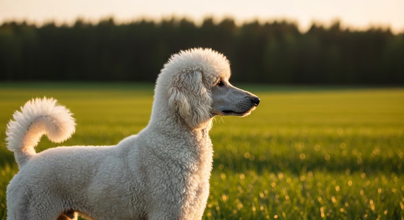 El poodle destaca por su facilidad para el aprendizaje, responde rápidamente a instrucciones y aprende nuevos comandos con sorprendente velocidad (Imagen Ilustrativa Infobae)