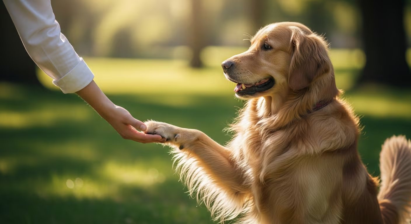 El golden retriever se destaca por su rapidez para aprender nuevas órdenes y su fuerte vínculo con las personas y las familias (Imagen Ilustrativa Infobae)