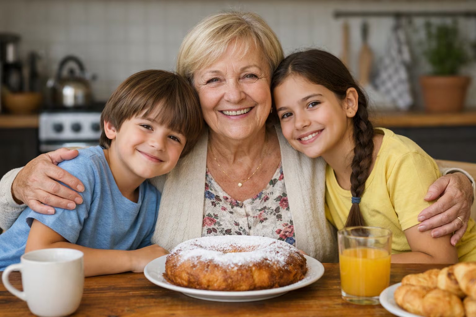 Compartir tiempo con abuelos mejora la autoestima, fortalece el vínculo afectivo y promueve la empatía y el respeto en los niños (Imagen Ilustrativa Infobae)