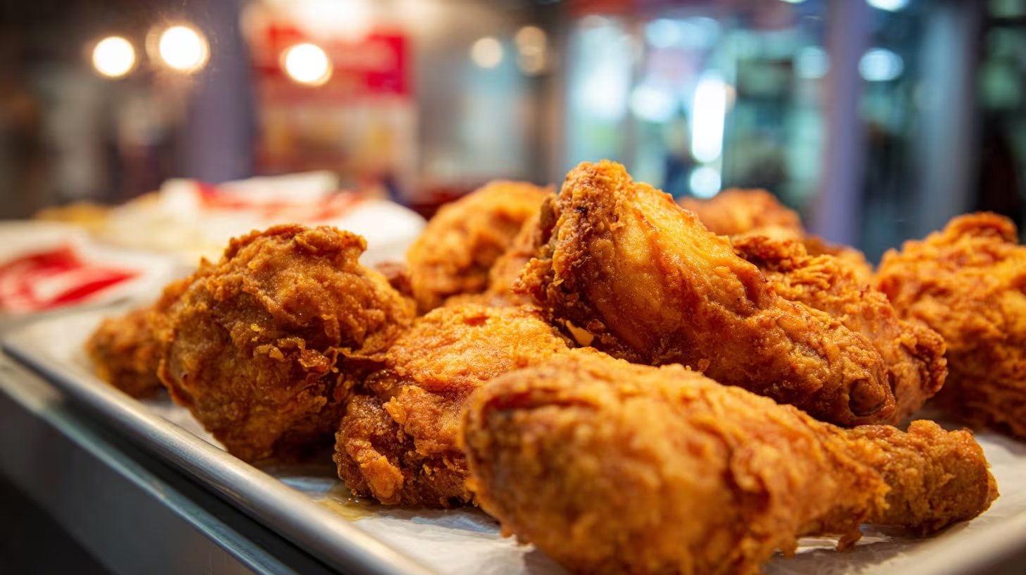 Piezas de pollo frito con empanizado dorado y crujiente (Imagen Ilustrativa Infobae)